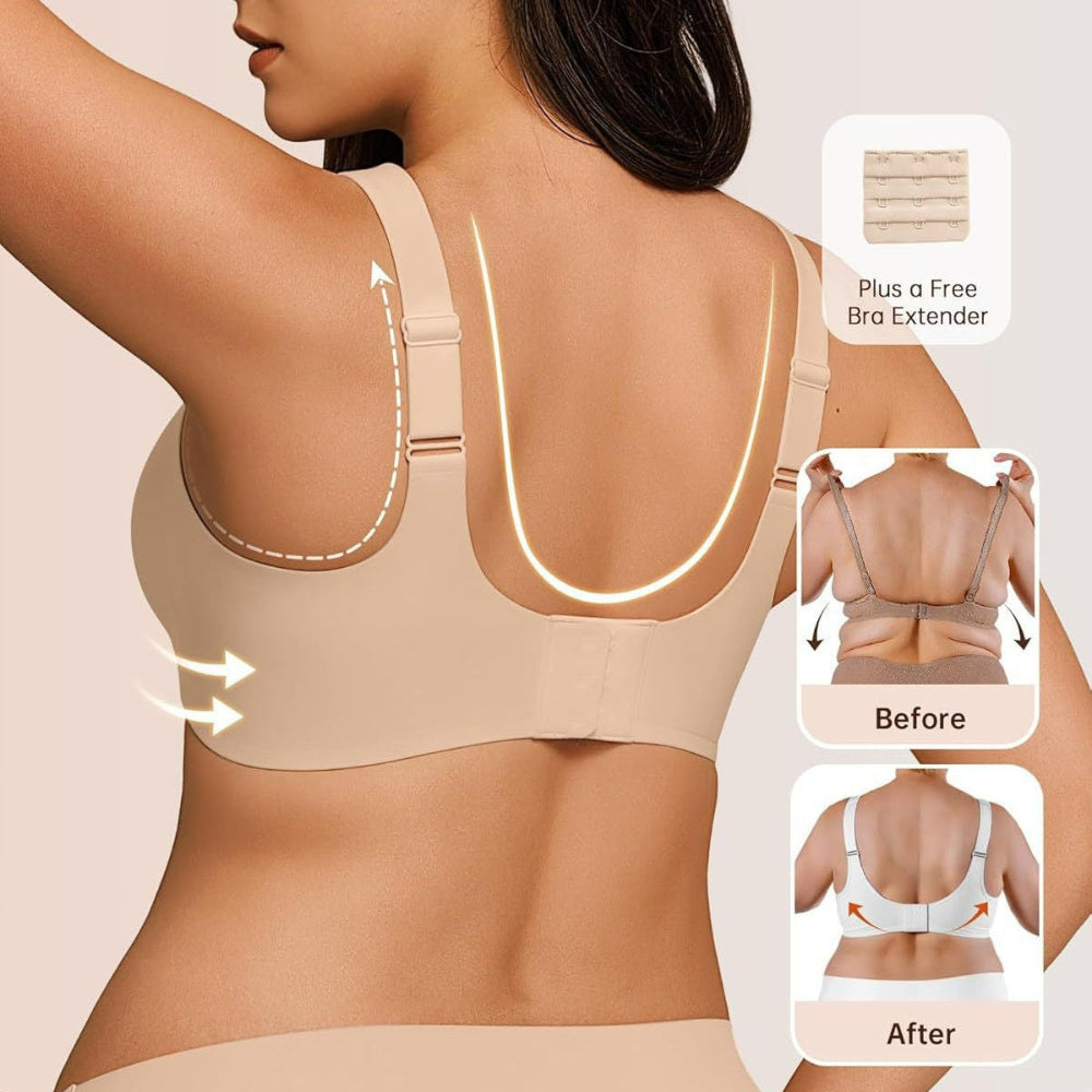 Soutien-gorge push up sans armature