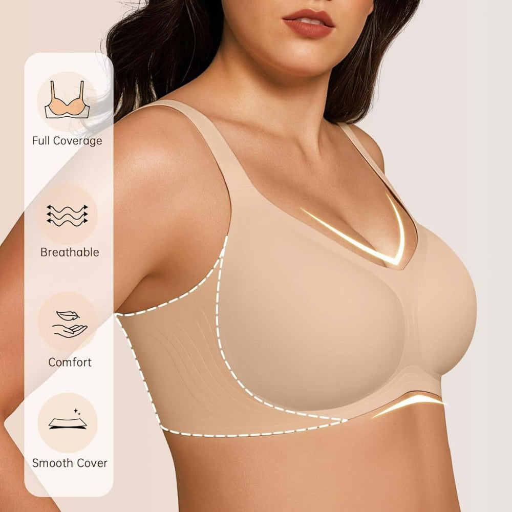 Soutien-gorge push up sans armature